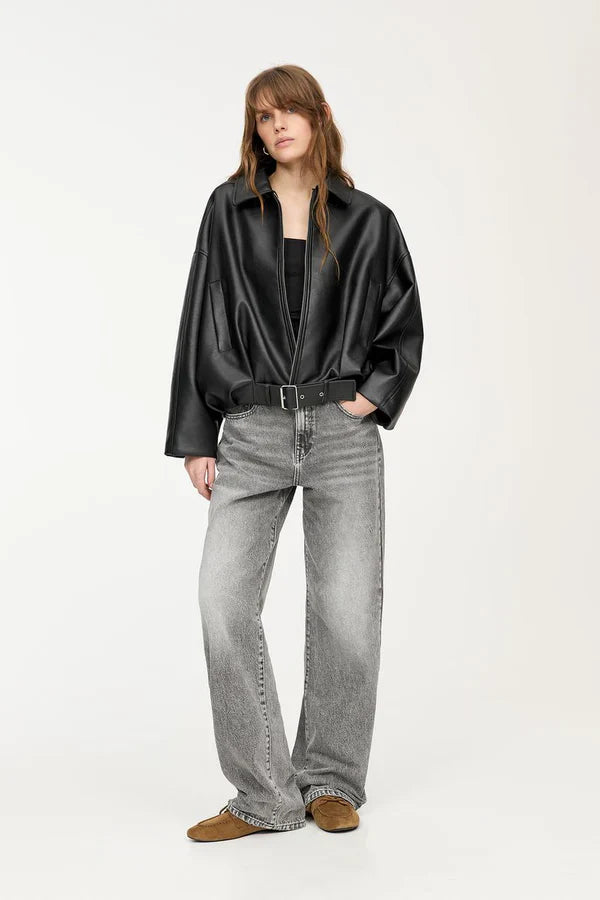 Mayen - Belted Bomber Jacket