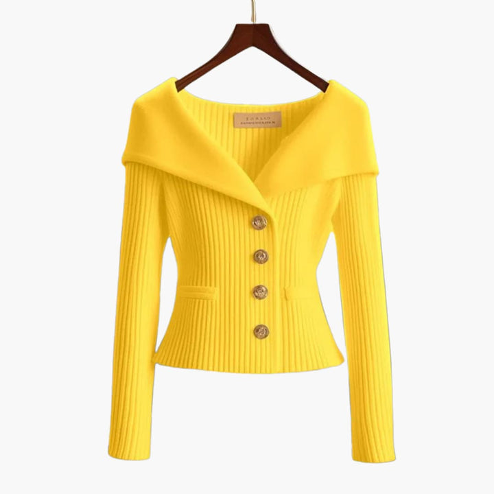 Alex - Elegant Ribbed Top