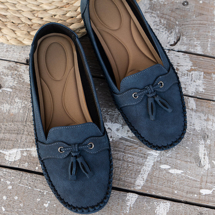 Salome - Casual Tassel Moccasins