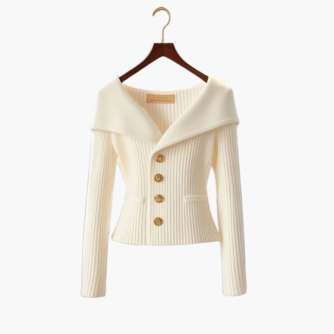 Alex - Elegant Ribbed Top