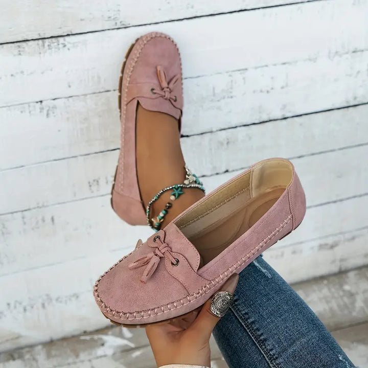 Salome - Casual Tassel Moccasins