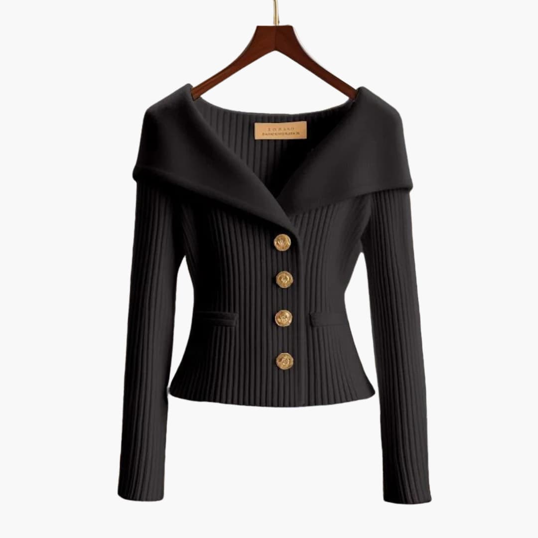 Alex - Elegant Ribbed Top