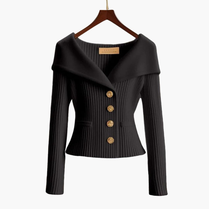 Alex - Elegant Ribbed Top