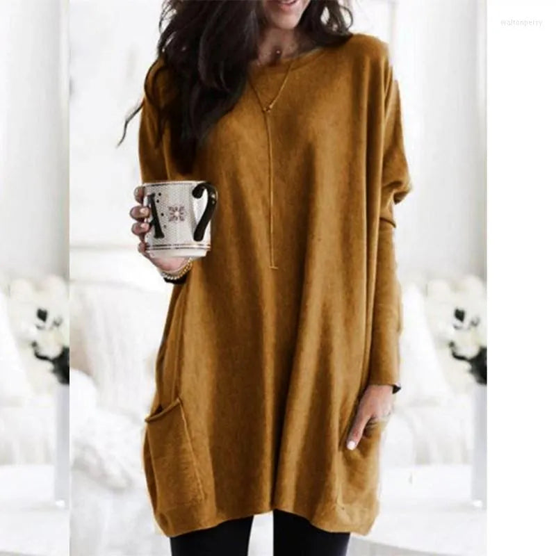 Sienna - Casual Pocket Sweater