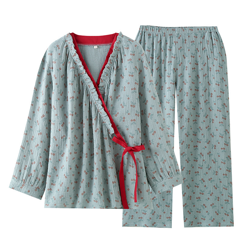 Kyoto- Kimono Cotton Gauze Pajama Set