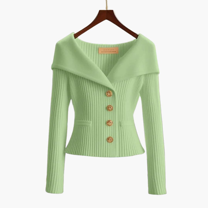 Alex - Elegant Ribbed Top