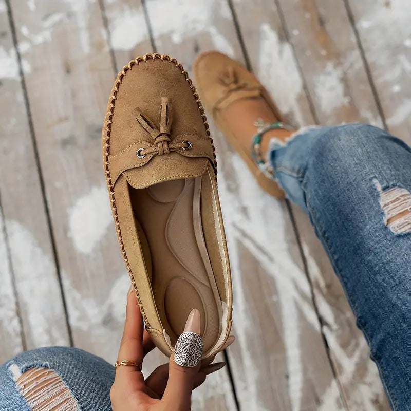 Salome - Casual Tassel Moccasins