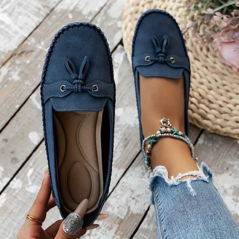 Salome - Casual Tassel Moccasins