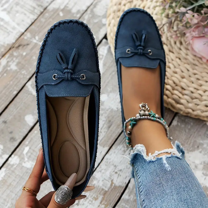 Salome - Casual Tassel Moccasins