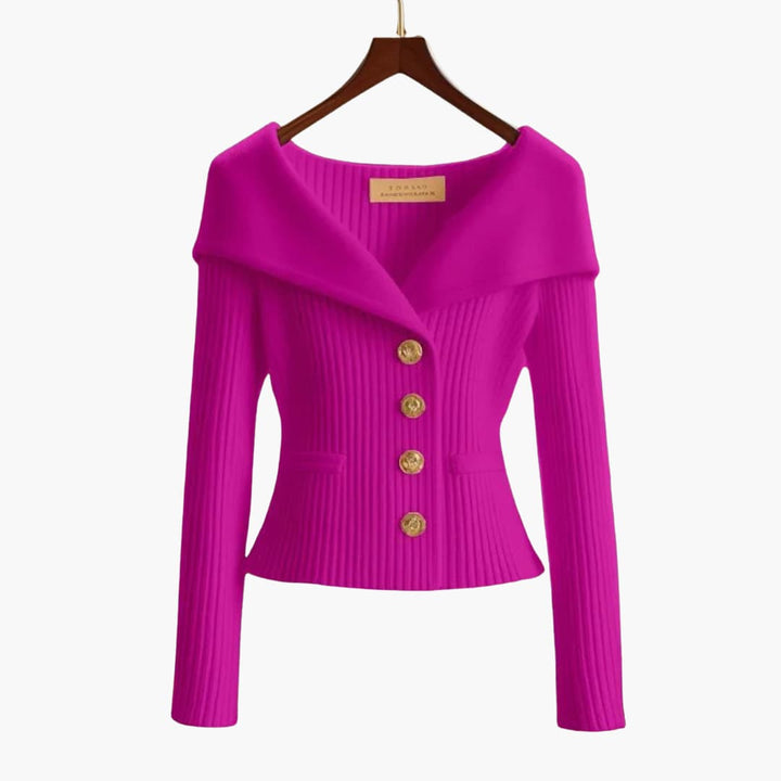 Alex - Elegant Ribbed Top