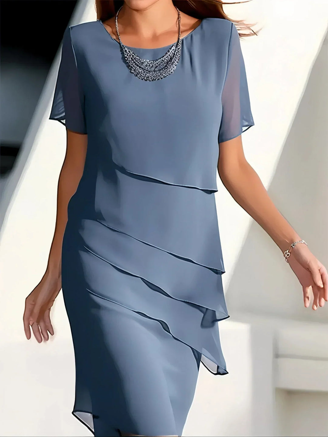 Liana - Elegant Layered Dress