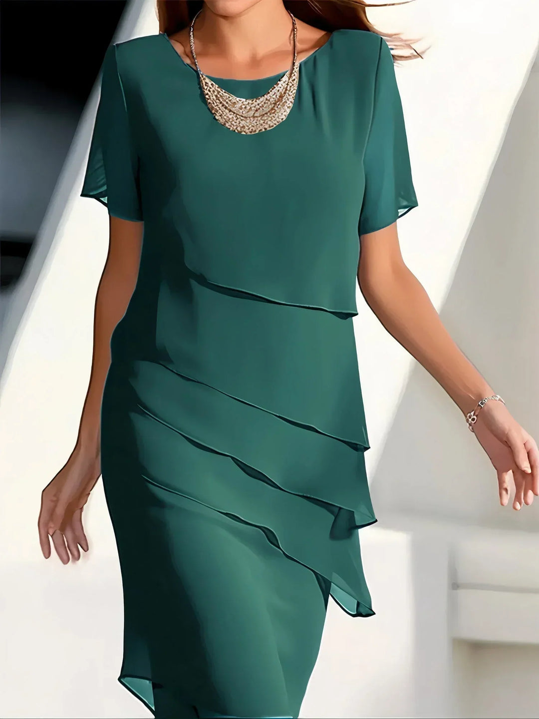 Liana - Elegant Layered Dress
