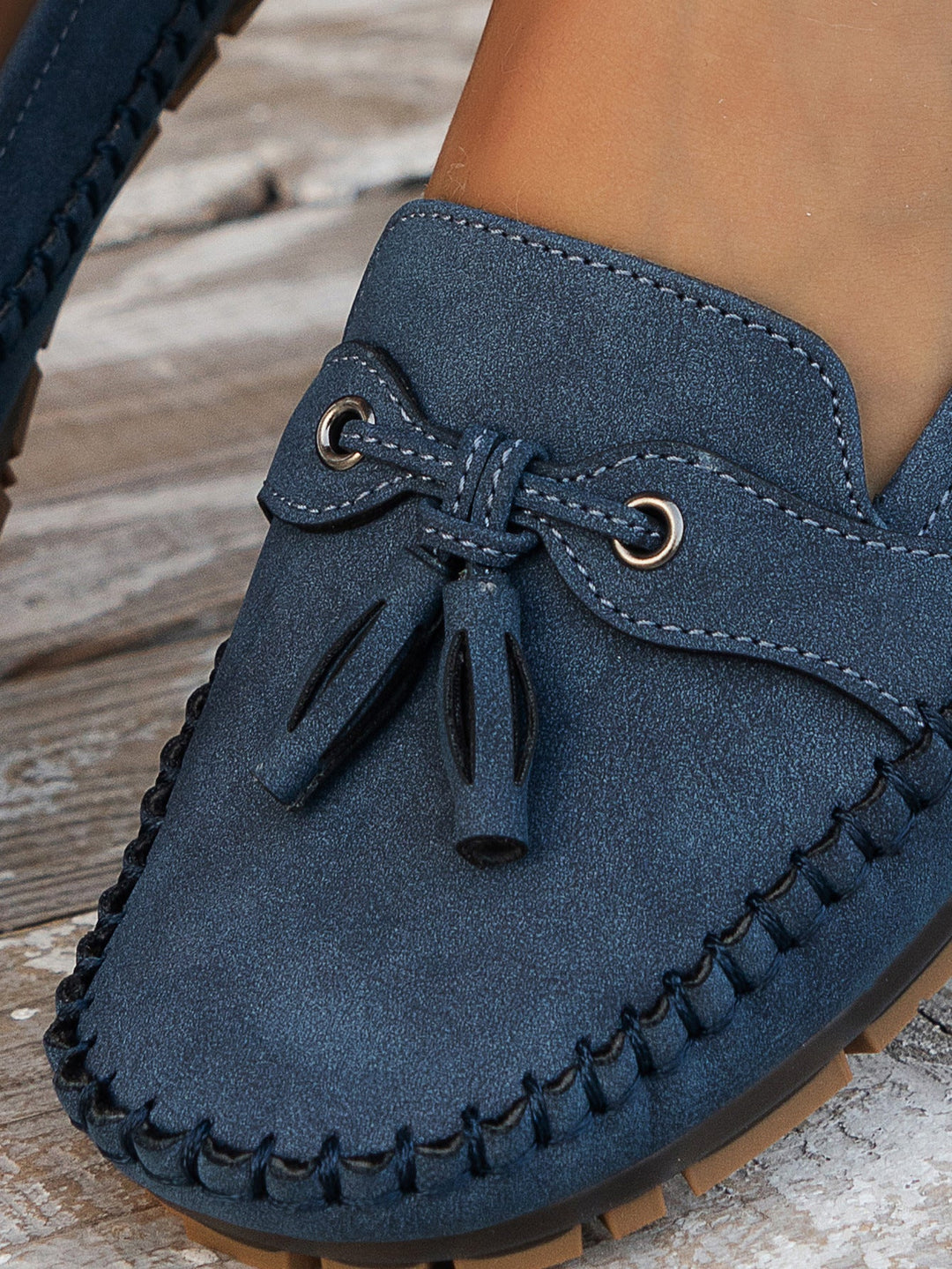 Salome - Casual Tassel Moccasins