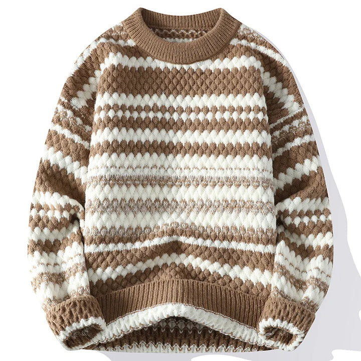 Jemima - Striped Knit Pullover