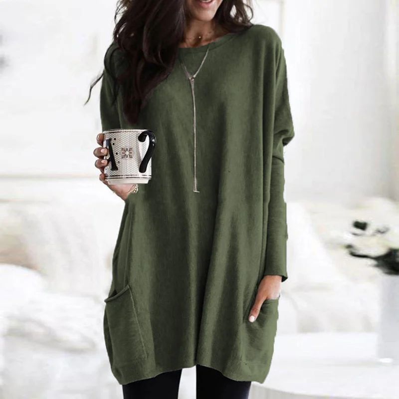 Sienna - Casual Pocket Sweater