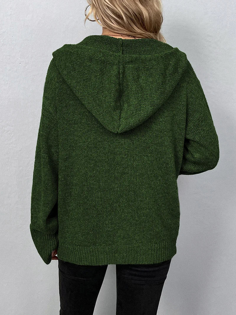 Haisley - Hooded Cardigan