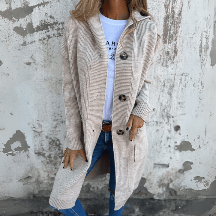 Elara - Long Knit Cardigan