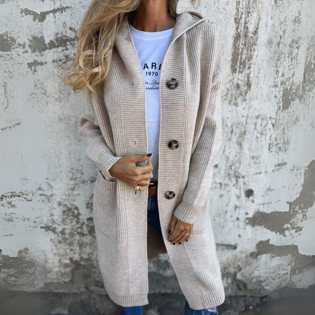 Elara - Long Knit Cardigan