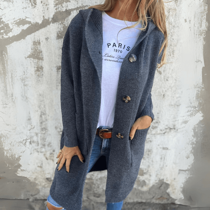 Elara - Long Knit Cardigan