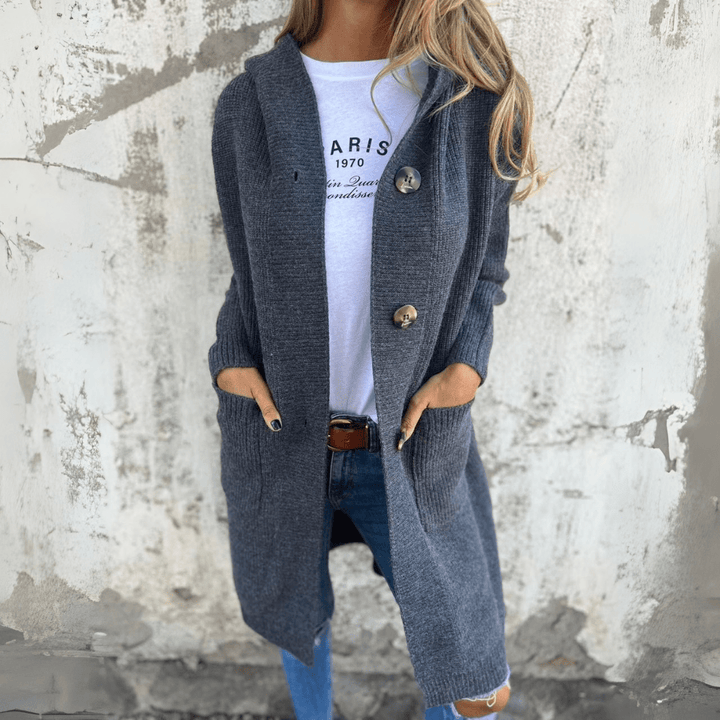 Elara - Long Knit Cardigan