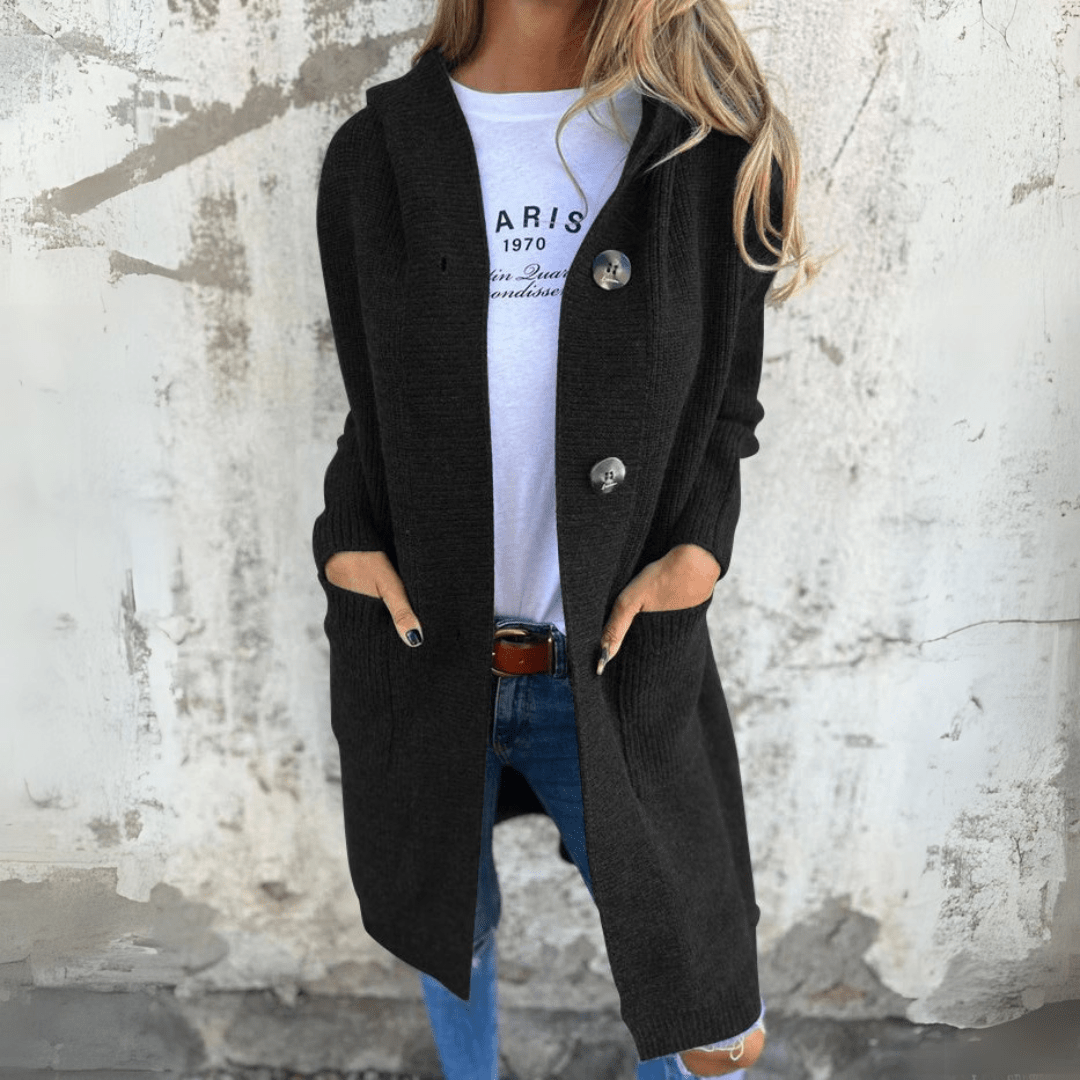 Elara - Long Knit Cardigan