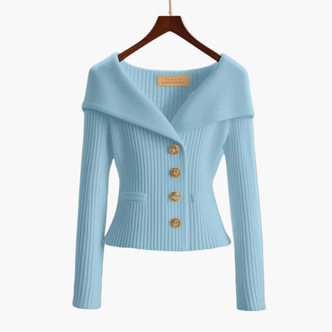 Alex - Elegant Ribbed Top